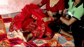 Village Tamil Newly Married Girl Fuck Hard with Dever Video